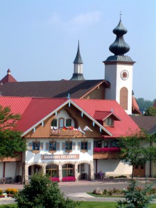 Bavarian Inn Lodge Summer Front Facade 7 C
