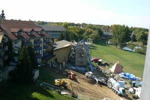 Construction Continues at Bavarian Inn Lodge