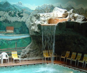 Lodge Waterfall 